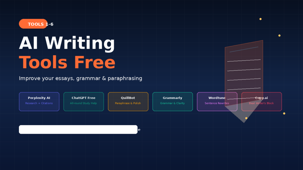 Free AI Tools for Writing