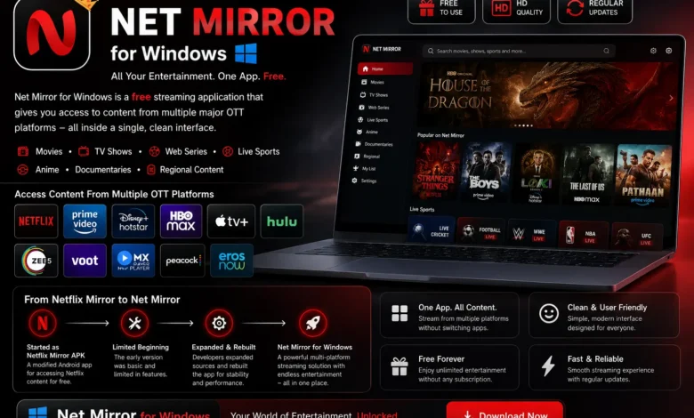 net mirror for windows