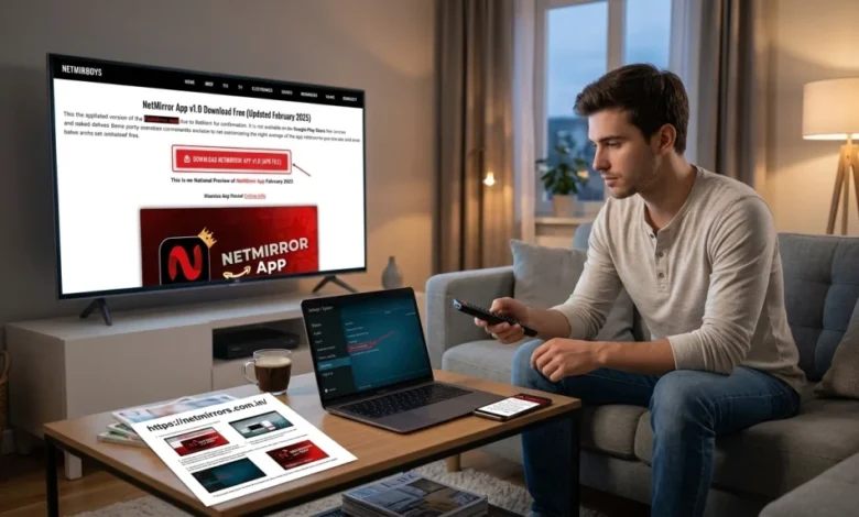 netmirror web app